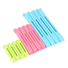 12pcs Sealing Clips For Food And Snack Bag Storage