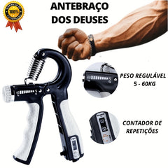 Adjustable Heavy Hand Gripper Exerciser 5 60Kg Resistance Forearms