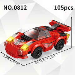 Colorful Sliding Car Racing Educational Toy for Kids