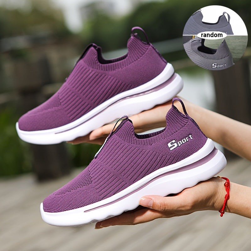 Comfortable Thick Sole Mesh Running Shoes Breathable Sneakers