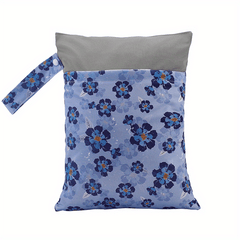 Waterproof Wet/Dry Bag for Diapers & Travel - Two Zippers