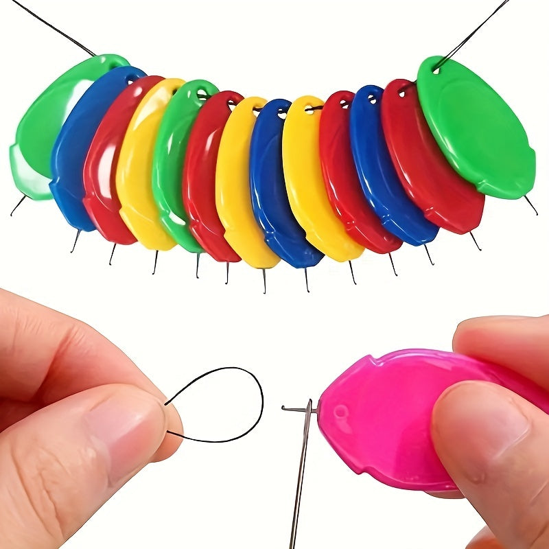 10pcs Needle Threader Tool With Clear Case for Hand Sewing
