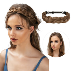 Adjustable Braided Headband High Temperature Headwear