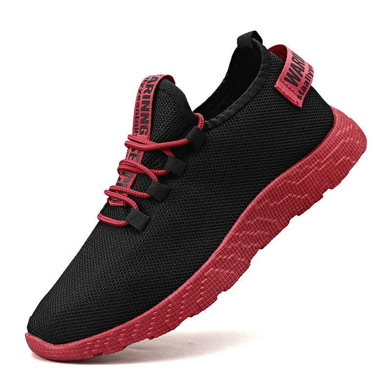 Men's Breathable Woven Running Shoes - Outdoor Sneakers