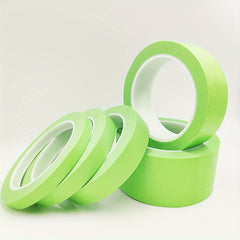 Green Washi Writable Tape 10-50mm 100 Feet Long Masking Paper Plastic Core