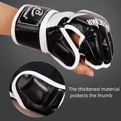 Professional Half Finger MMA Boxing Gloves Thicken and Comfortable