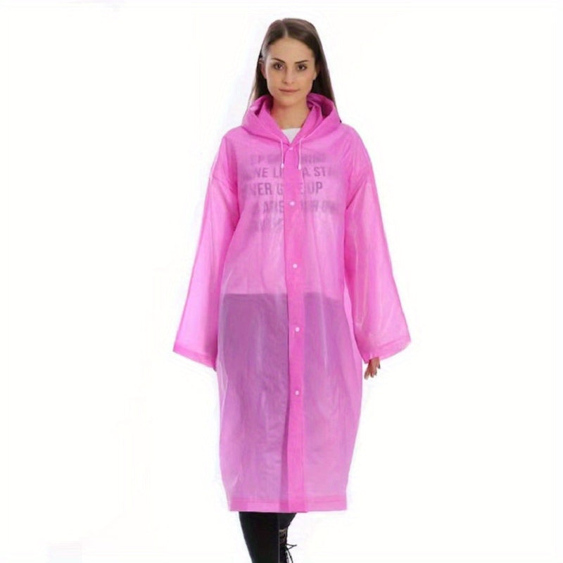 1pc Reusable Raincoat for Outdoor Activities