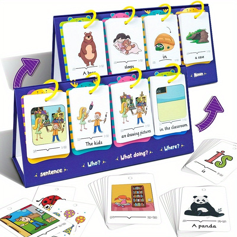 Educational Flashcards Interactive Spelling Game 2pcs