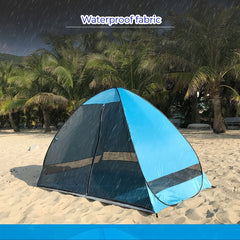 Portable Pop Up Beach Tent UPF 50 UV Protection Camping Gift