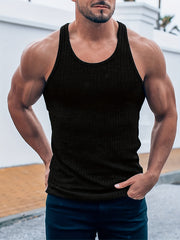 Men's Quick Dry Tank Top Mid Stretch Sleeveless Shirt
