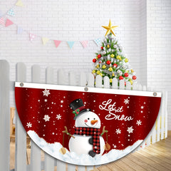 Christmas Outdoor Hanging Flag Cartoon Digital Printing Scene Decoration