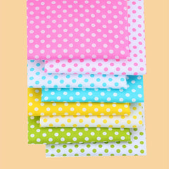8pcs Polka Dot Sewing Quilting Fabric Pack DIY Patchwork DIY Fabric