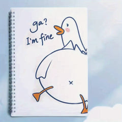 Cartoon Workbook Thickened Notebook Spiral Notebooks