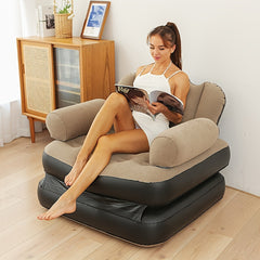 5 In 1 Inflatable Sofa Outdoor Adult Lazy Sofa Inflatable Sofa Bed