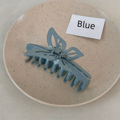 Butterfly Hair Claw Style Solid Back Head Shark Claw Hair Accessories