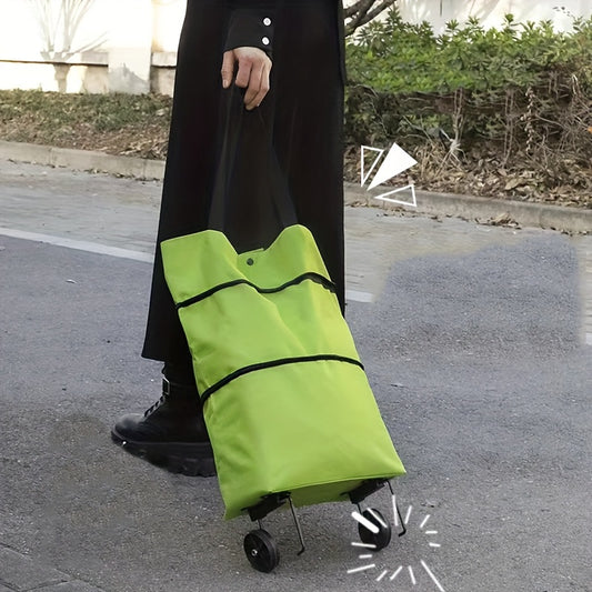 Portable Folding Shopping Cart Lightweight with Wheels