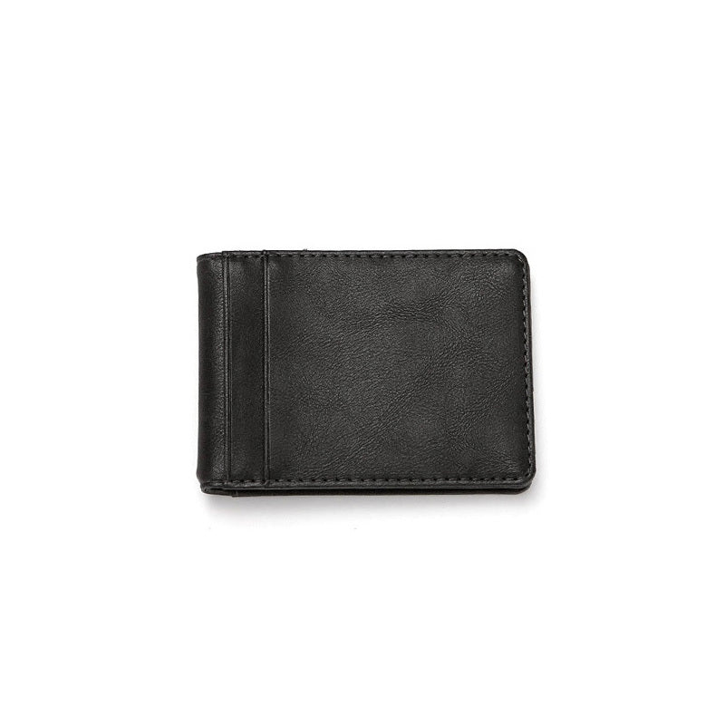 Men's RFID PU Leather Slim Anti-theft Wallet