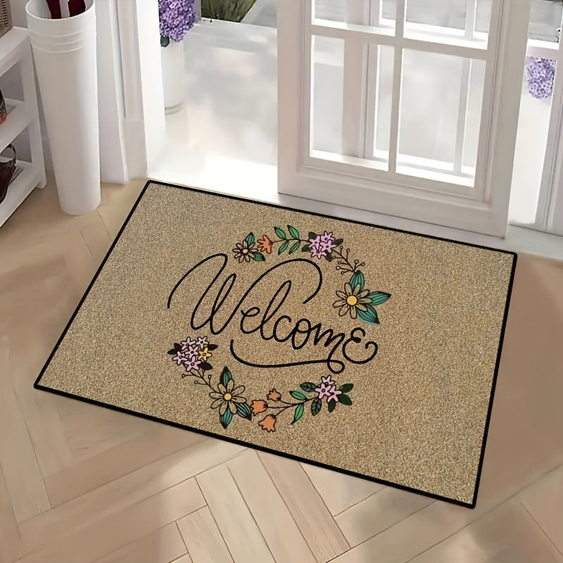 Stylish Welcome Mat for a Warm Home