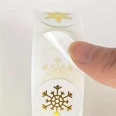 500pcs Christmas Cartoon Sticker Gift Decoration Label Self-adhesive