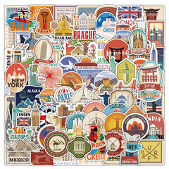 100pcs Waterproof Vinyl Stickers for Car Motorcycle Laptop