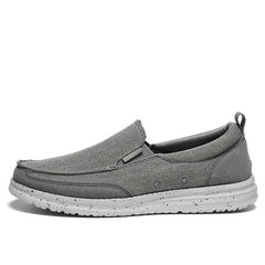 Men's Canvas Loafer Shoes Casual Slip On Lightweight Walking Sneakers