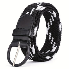 Youth Elastic Twill Weave Belt Casual Quick-drying Breathable