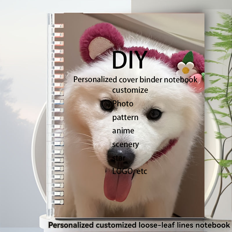 Custom Pet Photo Notebook Personalized for Special Occasions
