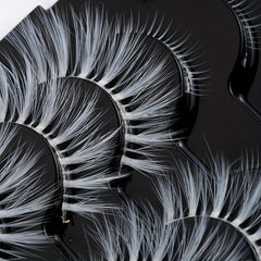 5 Pairs Faux Mink Soft Lashes Masquerade Cosplay Manga Lashes