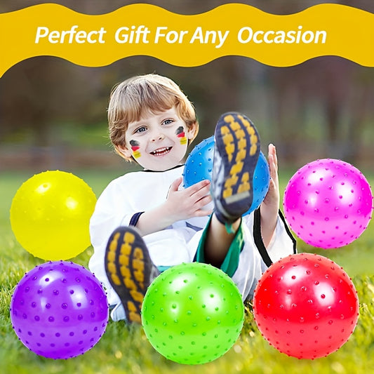 Spiked Massage Pressure Ball Kids Inflatable Toy