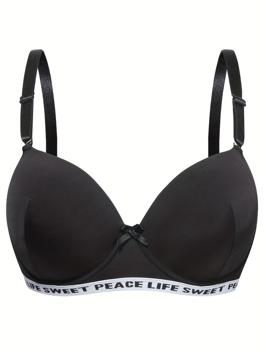  Casual Bra Women's Plus Push Up T shirt Bra