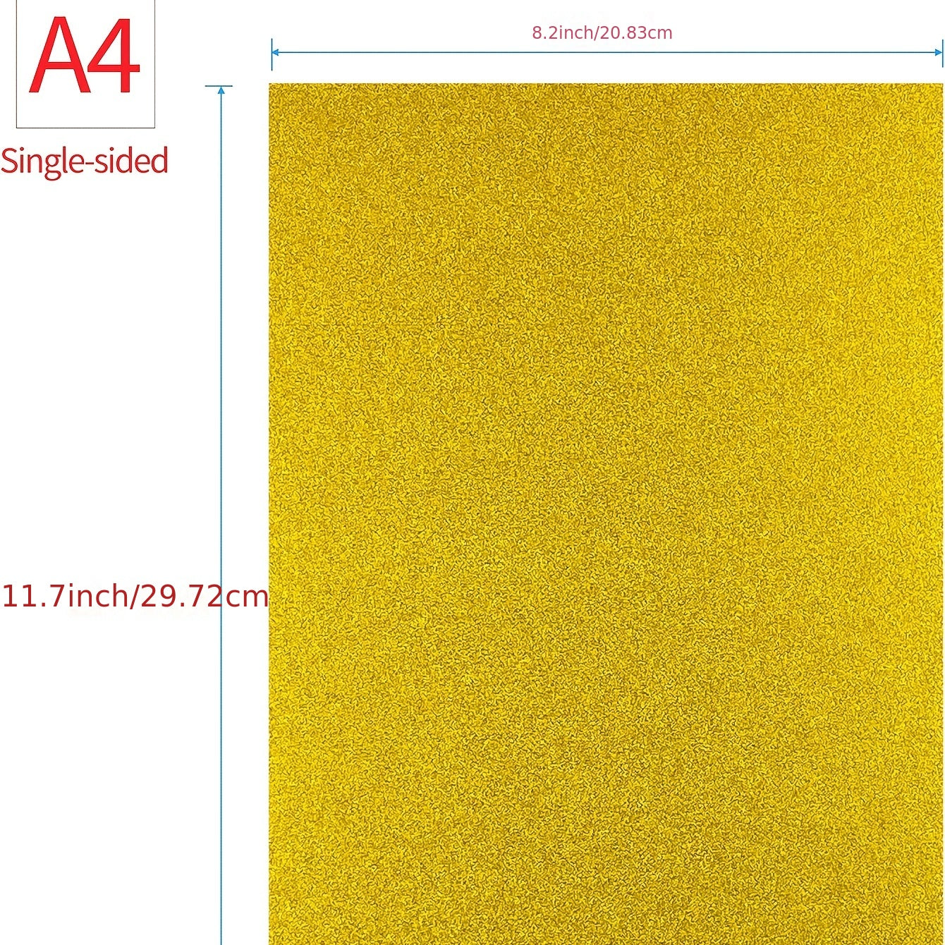 10pcs Glitter Paper Cardstock for DIY Christmas Crafts