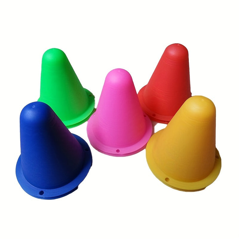 10pcs Roller Skating Cone Obstacle for Agility & Speed Training