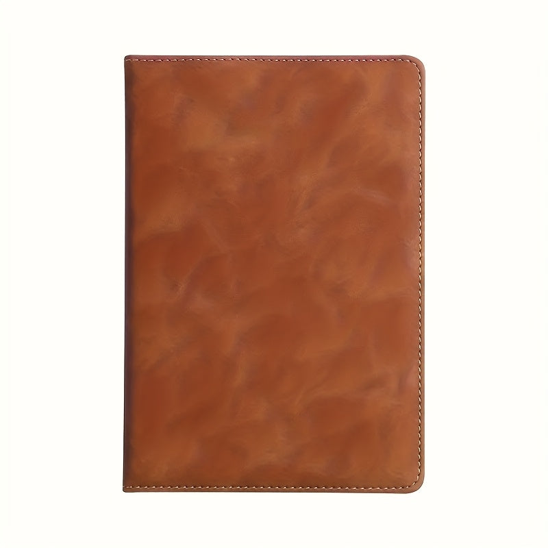 Personalized A5 PU Leather Notebook with Customized Letters