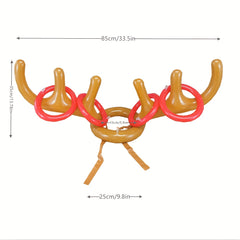 PVC Inflatable Halloween Christmas Party Head Antlers Ferrules