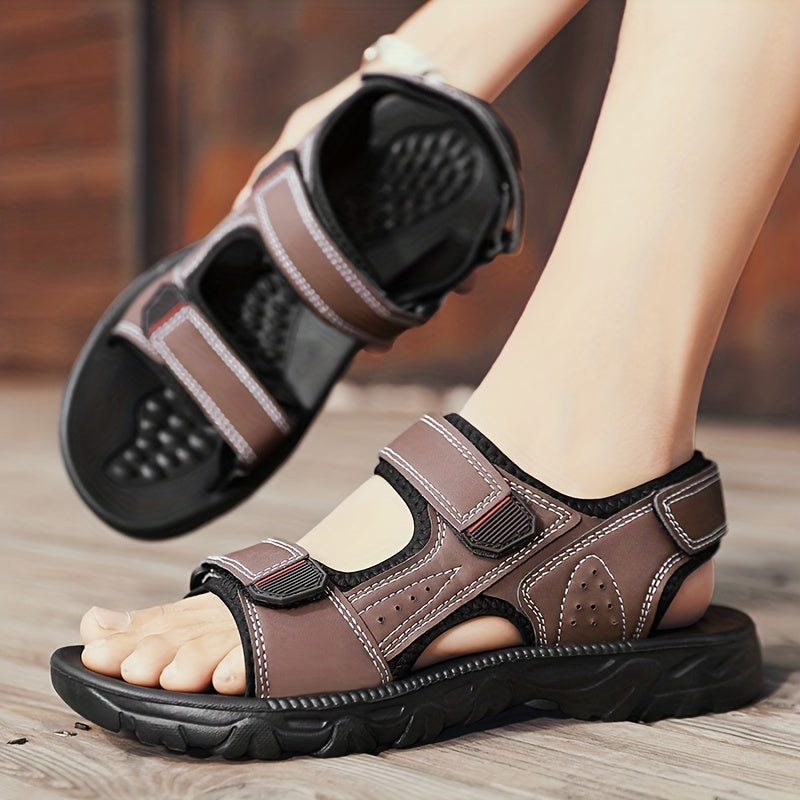 Men's Casual Non Slip Sandals Open Toe Outdoor Beach Shoes
