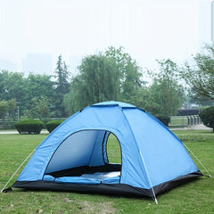 Portable Double Layer Tent Fully Automatic Hydr. Sun & Rain Prot. Camping Beach