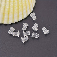 100pcs Resin Bullet Ear Plugs DIY Accessories
