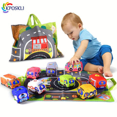 Interactive Sound & Light Toy Set with Play Mat - Early Learning