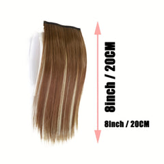 Invisible Clip In Hair Pad Straight Hair Extensions