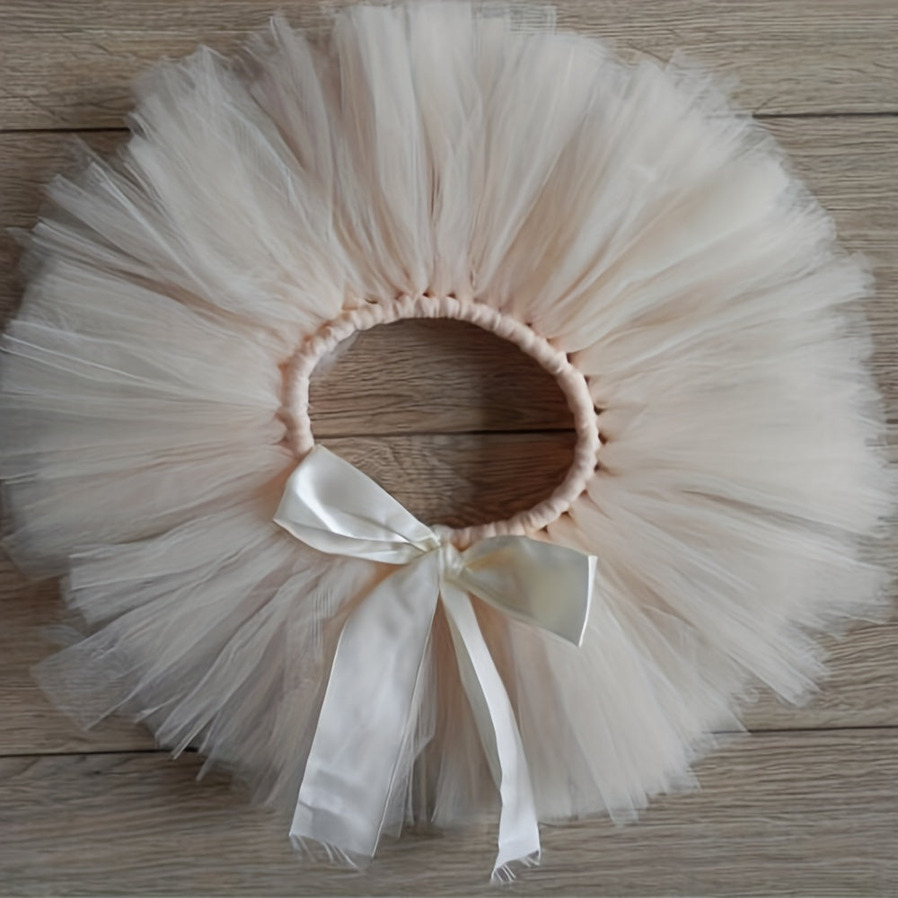 2pcs Baby Girl Tutu Skirt Set Photo Props Newborn Clothes Photography Outfit