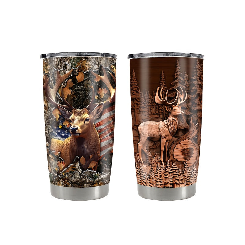 20oz Insulated Tumbler Stainless Steel Water Cup Keeps Coffee Hot