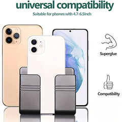 Wall Mount Phone Organizer Storage Box Remote Control Phone Bracket Organizer