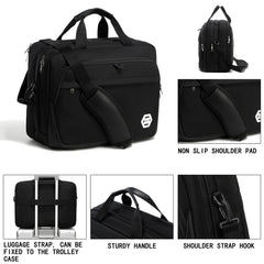 Men's Briefcase Laptop Bag Business Shoulder Handbag