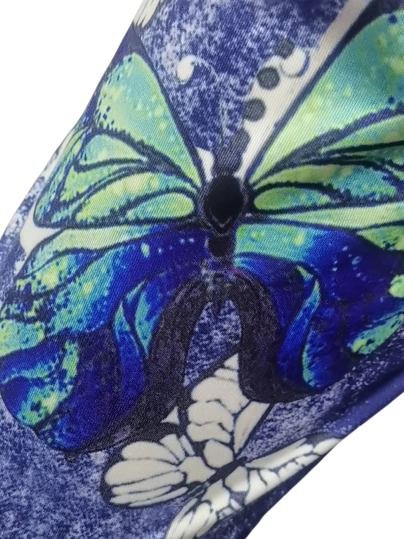 Butterfly Print Capris Leggings for Women