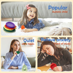 Awoo Silicone Sensory Fidget Toy for Anxiety Relief