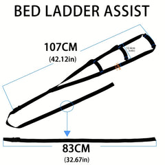 Bed Ladder Straps With Handles - Adjustable Stand Up Assist