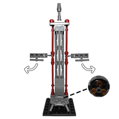 Space Rocket Construction Toy Set