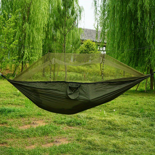 Anti Rollover Double Hammock with Mosquito Net