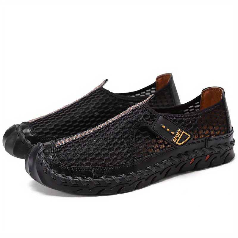 Men's Stitch Mesh Breathable Sneakers Non Slip Outdoor Shoes