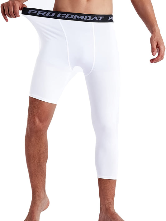 Men's Compression Tights for Gym, Quick Drying
